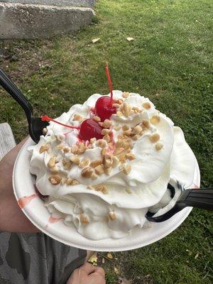 Strawberry Shortcake Sundae