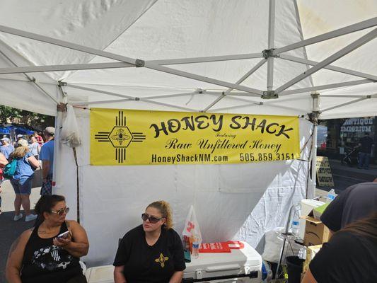 Honey Shack booth