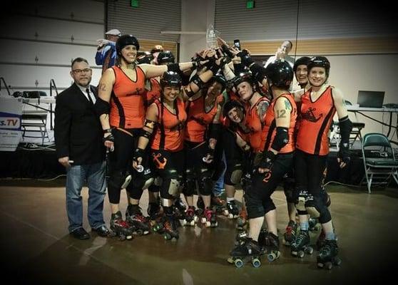 Rage City All*Stars winning the Mayday Mayhem Tournament in Colorado, May 2015