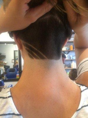 Undercut & design by Jenny