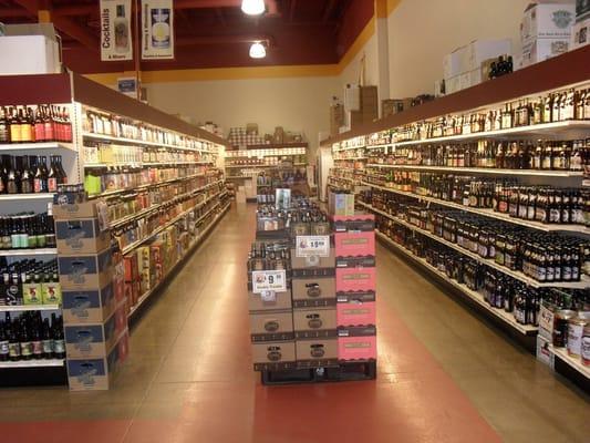 beer aisle