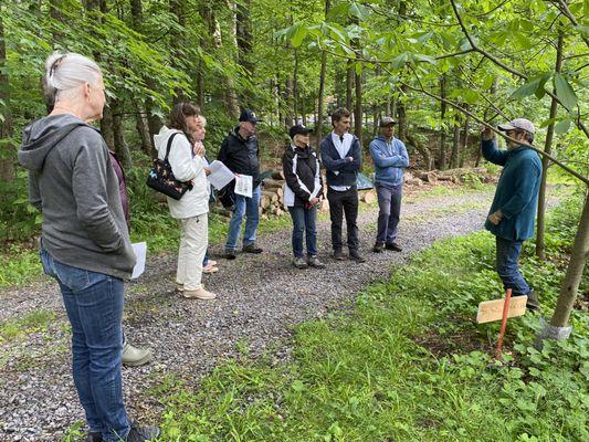 One of our garden tours led by Trustee Eugene Nikitin