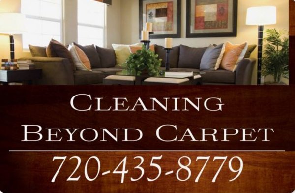 We clean beyond just carpet cleaning.