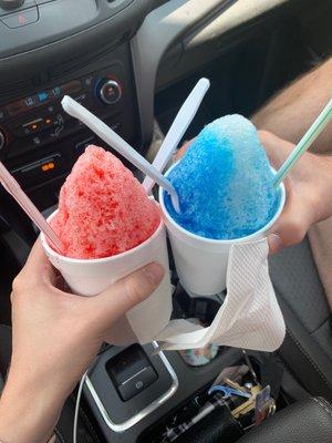 Watermelon and Eskimo Snowcone!