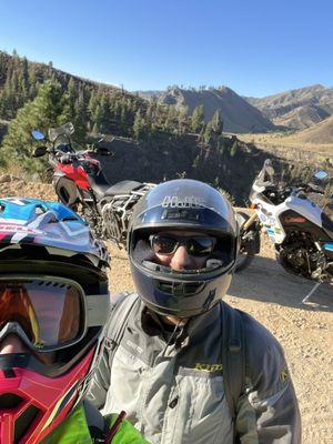 My brother visited from Texas. We had a great day riding ITH bikes right out of Boise!