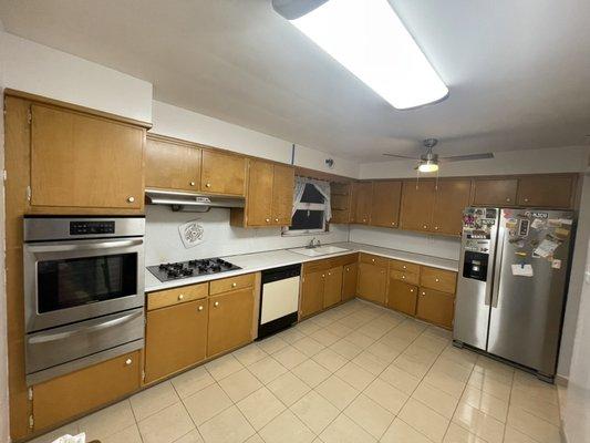 Kitchen remodel before