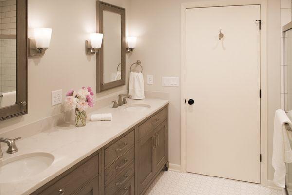 Bathroom renovation in Champaign by Spectrum Design Group