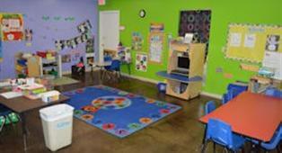 Pre K 3 Classroom.  Our Pre K Program uses the Creative Curriculum.