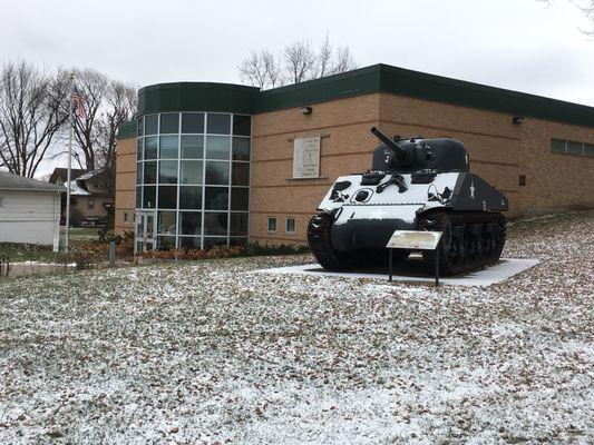 Carver Cty Historical Society. Tank.