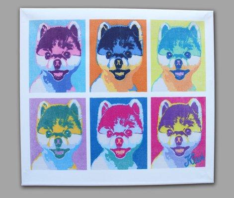 Pop art for pet lover