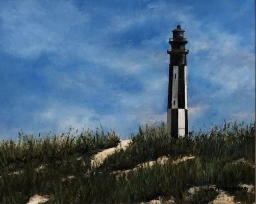 New Cape Henry Lighthouse by Janet Hammond