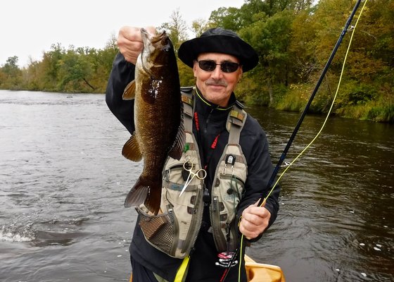 Book one of our drift boat fly fishing guides for Smallmouth Bass and Muskie!