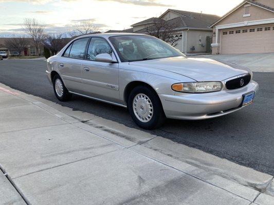 2002 Buick Century full detail with paint correction and paint sealant applied