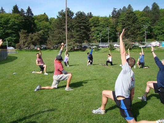 Group stretch