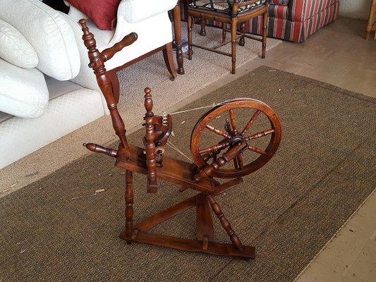 Restored Antique Spinning Wheel