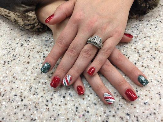 Christmas nail