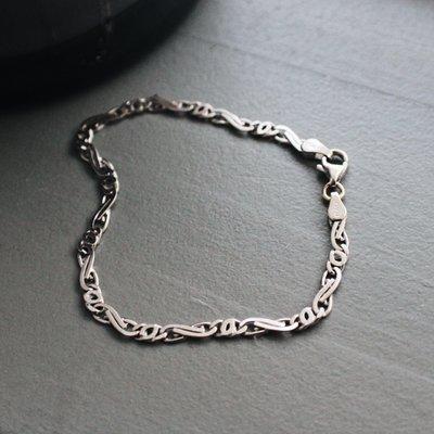 14k White Gold Bracelet