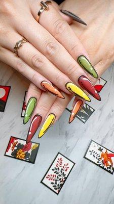 Comic Nails