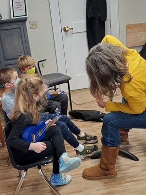 Ukulele class