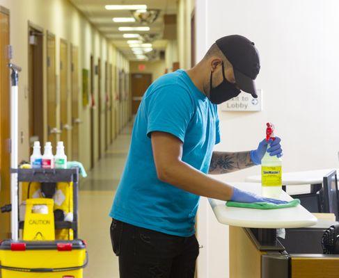 We make sure to approach each and every task with the proper chemicals to get the job done correctly.