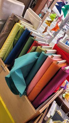 Fabric solids in great colors!