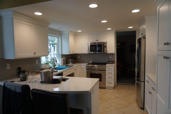 Love this new kitchen.  So much improved over the older layout.