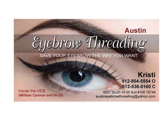 Austin Eyebrow Threading