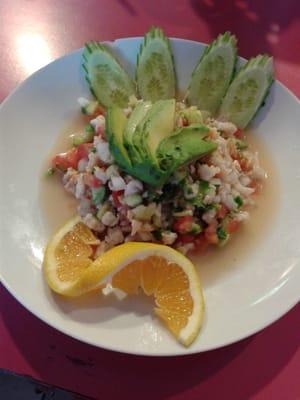 Ceviche de Pescado special $5.45