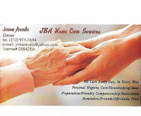 JBA Home Care Services