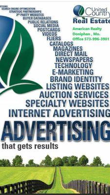 We do specialty marketing with nationwide advertising.