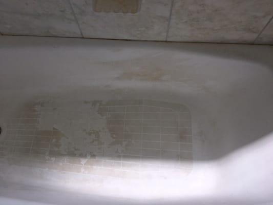 Here is the before shot of a dirty job that the divas cleared up.