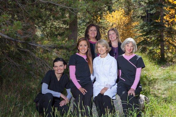 Dr. Dorothy Distelhorst and the Streamside Dental Team