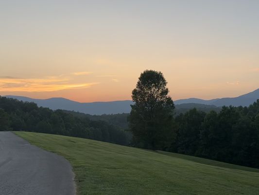 Scenery from the lodge