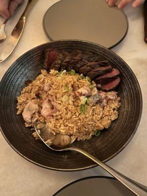 BONE MARROW STEAK FRIED RICE