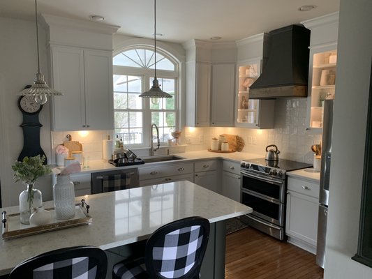 A kitchen remodel that finished absolutely beautiful