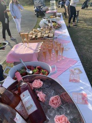 Rose' themed ladies social