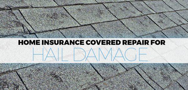 Insurance covered repair of hail damage in Virginia