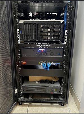 Rack and equipment works and looks great!