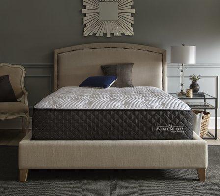 Statements Luxury Bedding. Get your Statements mattress today.