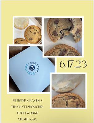 Munster Cookies 6.17.23 - YUMMMMMM