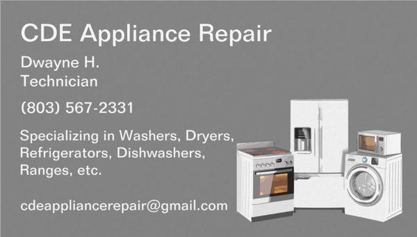 CDE Appliance Repair