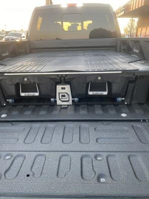 Decked system, fresh bed liner