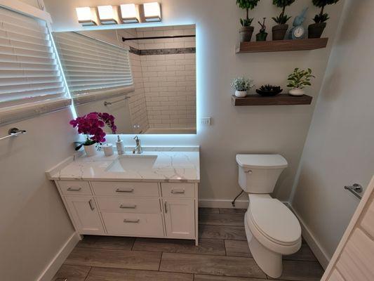 Full bathroom remodel