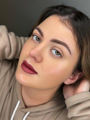 Powder Eyebrows and Lip Blush