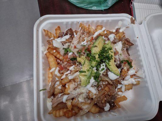 California Fries with Carnitas