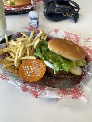 Single Steakburger with Cheese Combo