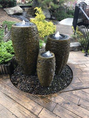 Fountains, outdoor furniture, decor, aquatics, landscapes