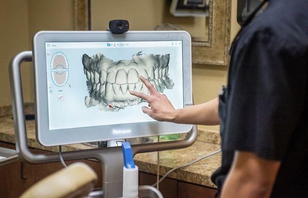 Modern technology 3-D scanner