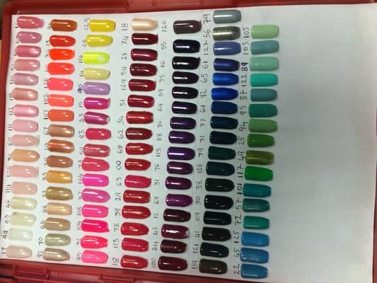 Our Shellac Colors