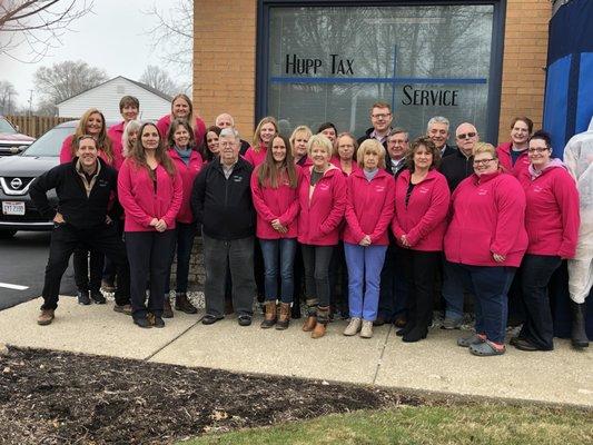 Tax season kick off meeting, January 5, 2019.The whole staff together!